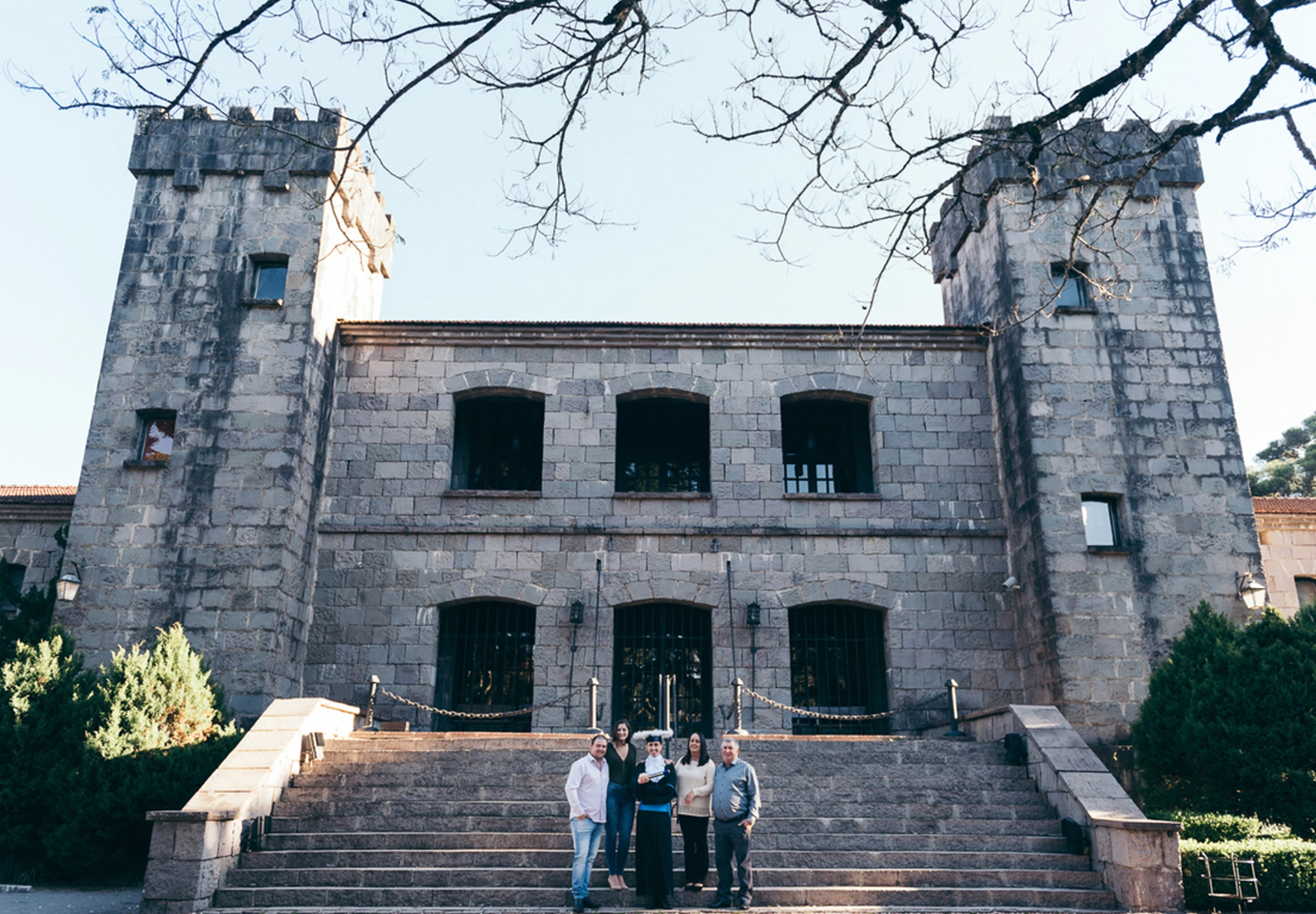 Entrada principal do castelo
